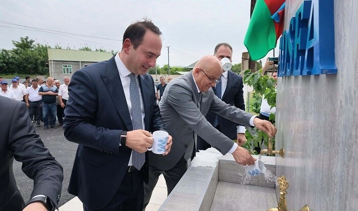 ADSEA daha bir kəndi içməli su ilə təmin etdi