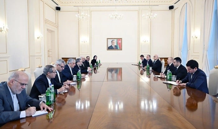 İlham Əliyev İranın xarici işlər nazirini qəbul etdi