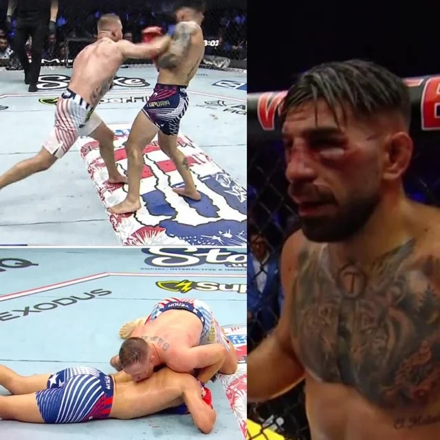 Ağ Evdə UFC gecəsi: Qeyci Topuruiyanı tanınmaz hala saldı - FOTO - VİDEO
