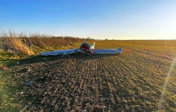 Çexiyada təyyarə qəzası: Pilot həlak oldu - VİDEO