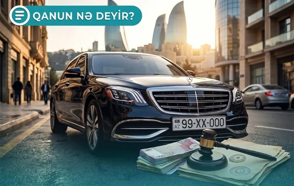 Avtomobil nömrələrinin maksimal rüsumu 3000 manat ola bilər - Qanun nə deyir? - Video