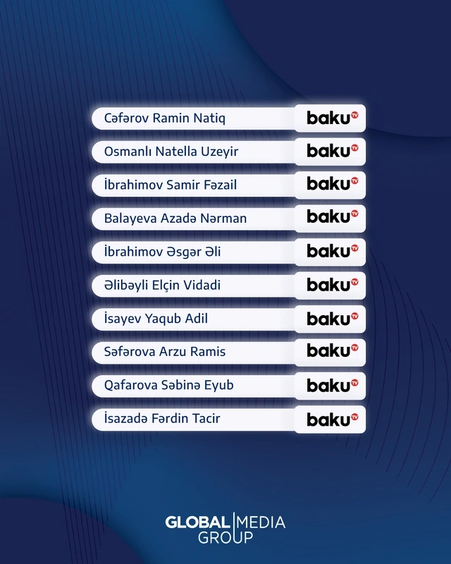 "Global Media Group"un 55 əməkdaşı "Azərbaycan milli mətbuatının 150 illiyi" yubiley medalı ilə təltif olunub