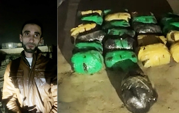 Əvvəllər quldurluq etdiyi üçün məhkum olunmuş şəxs bu dəfə 22 kq narkotiklə TUTULDU