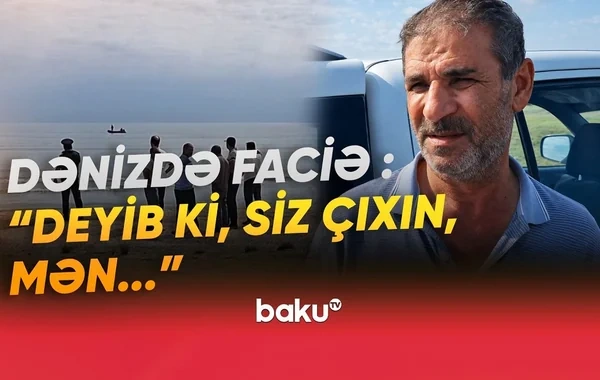 Dənizdə ailəvi istirahət faciə ilə nəticələndi - VİDEO