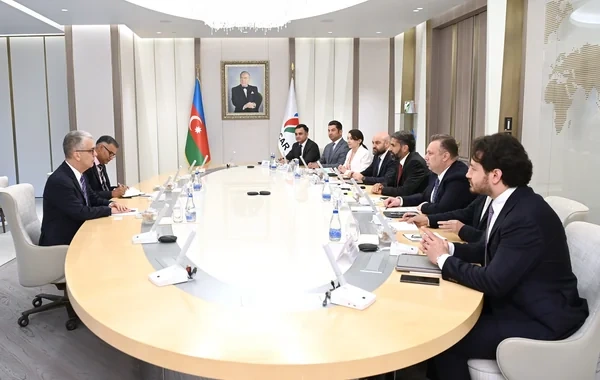 SOCAR prezidenti IPA şirkətinin rəhbəri ilə görüşüb - FOTO