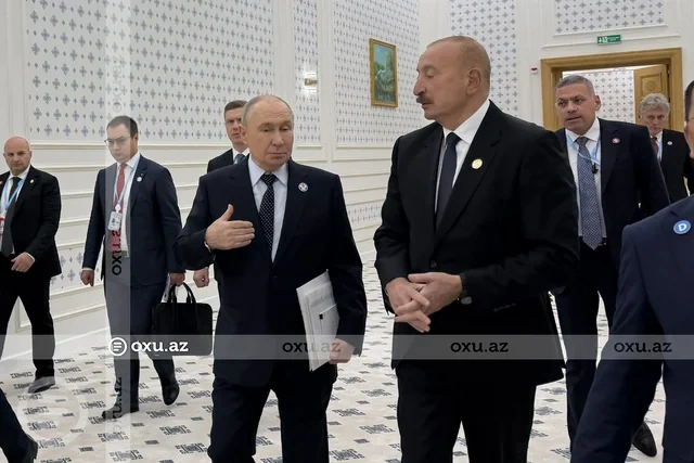 Türkmənistanda Prezident İlham Əliyevin liderlərlə qeyri-rəsmi görüşü - FOTO