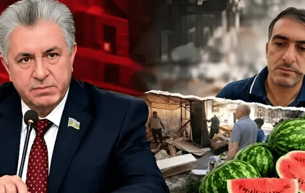 Deputat qarpızsatanla bağlı insidentdən danışdı: "Bıçağı çənəmin altında saxladı"