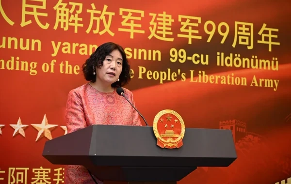 Lu Mey: "Çin ordusu Azərbaycan Silahlı Qüvvələri ilə əməkdaşlığa yeni töhfələr verməyə hazırdır"