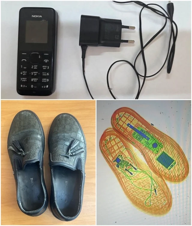 Bakı istintaq təcridxanasına ayaqqabıda mobil telefon keçirmək cəhdinin qarşısı alınıb
