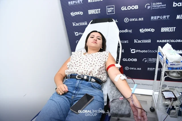 "Global Media Group" talassemiyalı xəstələr üçün qanvermə aksiyası keçirib - FOTO - VİDEO