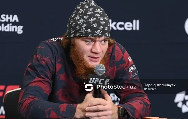 UFC döyüşçüsü: "Qarşı tərəfin məni güclü rəqib kimi görməməsinə sevinirəm"