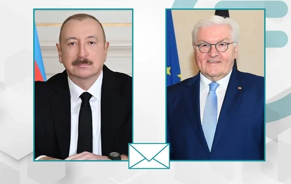 Prezident almaniyalı həmkarını təbrik etdi