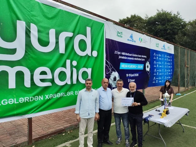 Qusarda "Media Kuboku-2026"nın qalibi müəyyənləşdi: Oxu.Az-ın əməkdaşı ən yaxşılardan biri oldu - FOTO