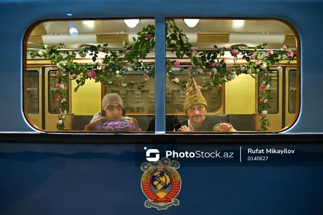 Kosa və Keçəlin metro macəraları - FOTOREPORAJ