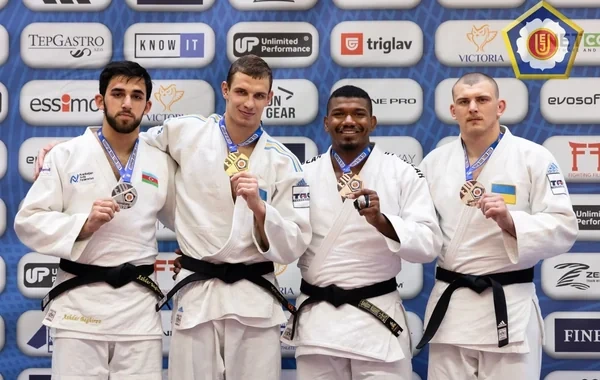 Azərbaycan cüdoçuları Avropa açıq turnirində dörd medal qazanıblar - FOTO