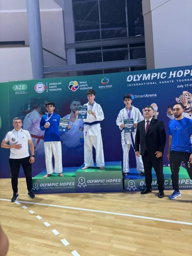 "Birlik" Karate Klubunun üzvləri "Olimpiya Ümidləri" beynəlxalq turnirində uğurla çıxış ediblər - FOTO