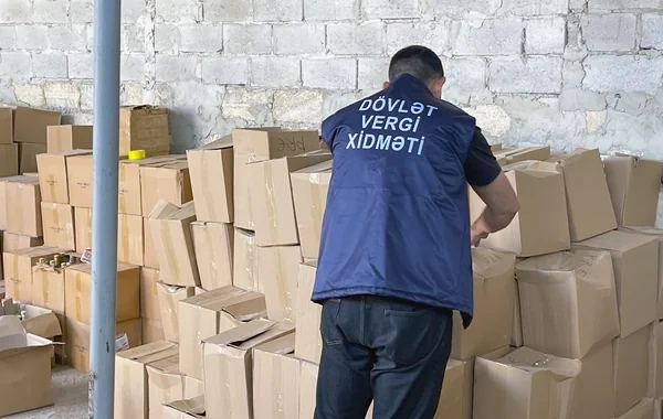 Naxçıvanda külli miqdarda saxta aksiz markalı alkoqollu içkilər aşkar edilib - FOTO