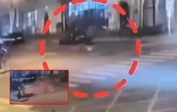 Bakıda BYD-nin ölümlə nəticələnən qəzasının ANBAAN GÖRÜNTÜSÜ