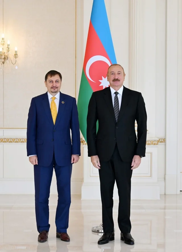 İlham Əliyev BMT-nin Azərbaycanda yeni təyin olunmuş rezident əlaqələndiricisini qəbul edib