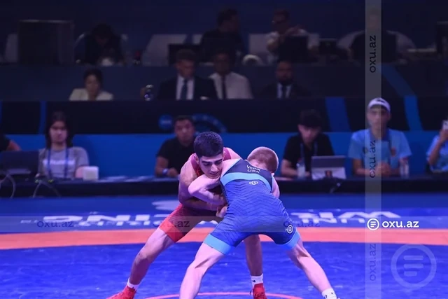 Azərbaycan güləşçiləri dünya çempionatında üç medal qazandılar - FOTO