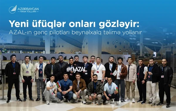 AZAL-ın təşəbbüsü ilə Milli Aviasiya Akademiyasının gənc mütəxəssisləri təlimdə iştirak üçün Avropaya yola düşüblər - VİDEO