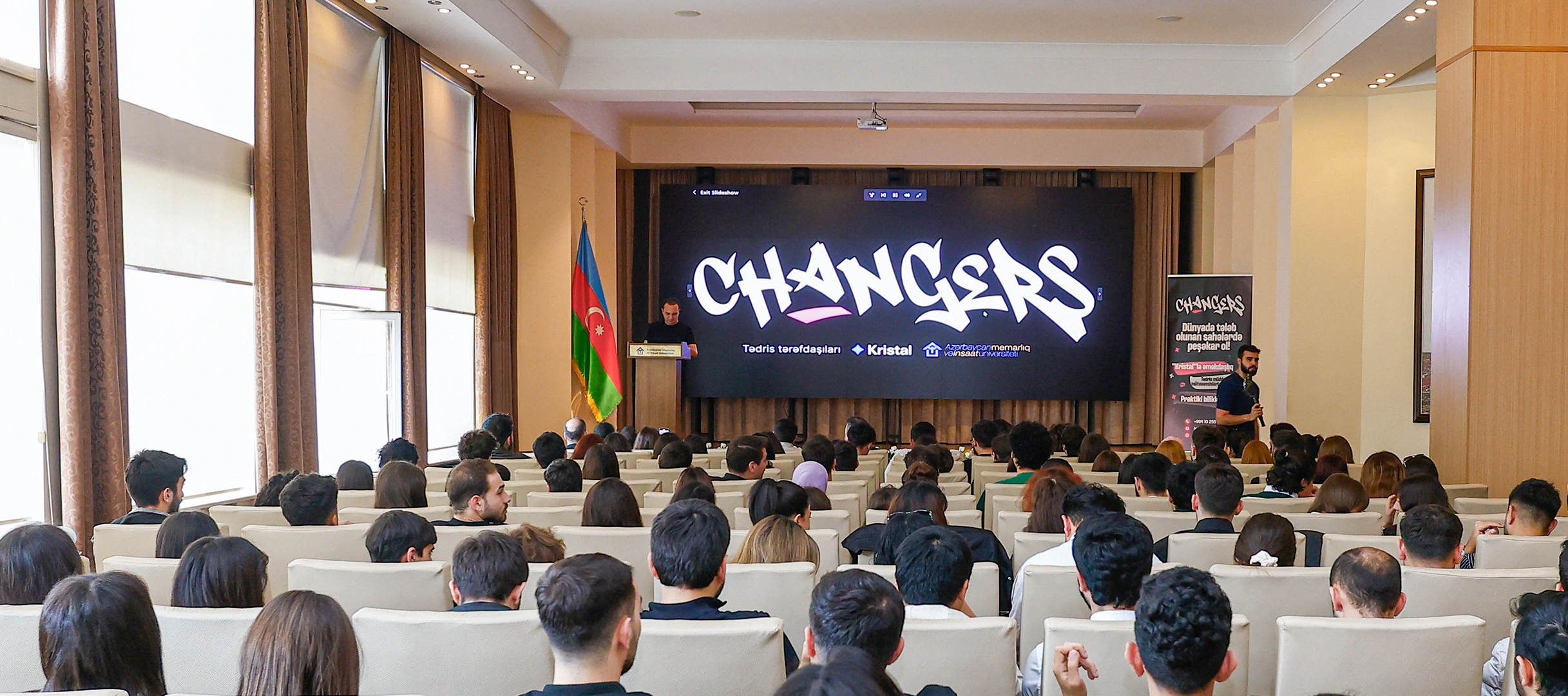 “Changers Academy” AzMİU-da təqdimat keçirdi