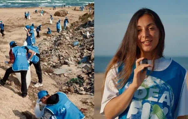 Leyla Əliyevanın təşəbbüsü ilə Bilgəhdə sahilyanı təmizlik aksiyası keçirilib - Video