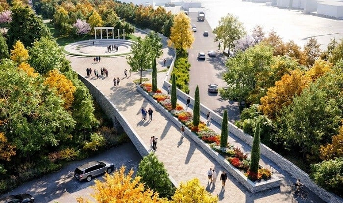 Bakıda yeni park salınır - Foto