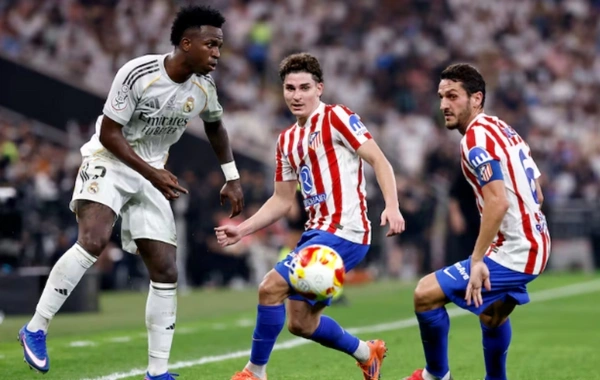 İspaniya Superkuboku: "Real Madrid" qələbə qazanaraq "Barselona"ya rəqib oldu