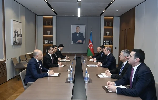 Ceyhun Bayramov ICESCO-nun baş direktoru ilə görüşdü - Foto