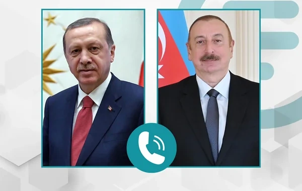 Rəcəb Tayyib Ərdoğan İlham Əliyevə zəng edib