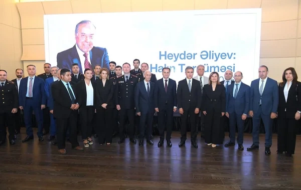 Anar Ələkbərov "Heydər Əliyev: Halın Tərcüməsi" filminin təqdimatından paylaşım edib - FOTO
