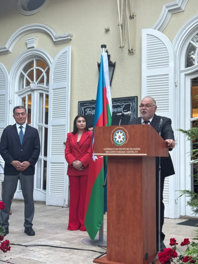 Budapeştdə 28 May - Müstəqillik Günü münasibətilə rəsmi ziyafət təşkil olunub