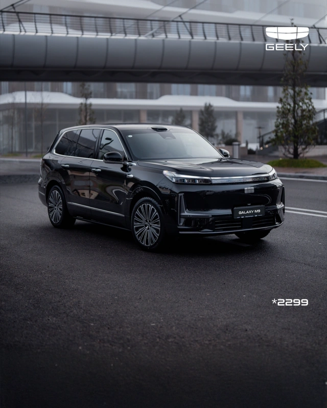 "Geely"nin yeni flaqman modeli "Galaxy M9" artıq Azərbaycanda
