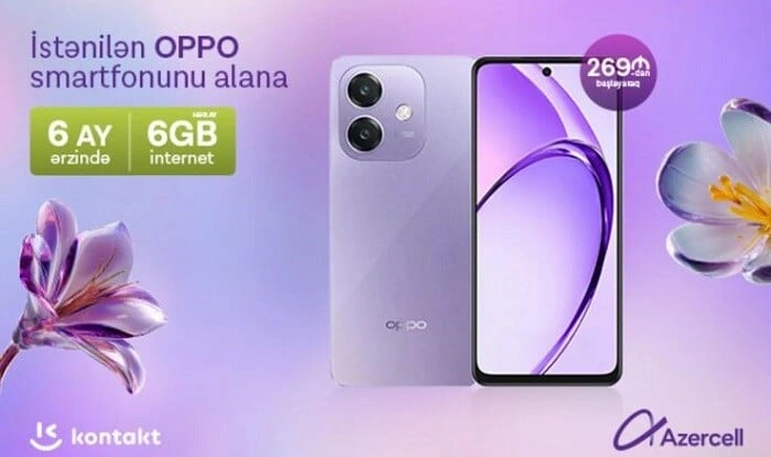 "Azercell Telecom"dan xüsusi "OPPO" kampaniyası!
