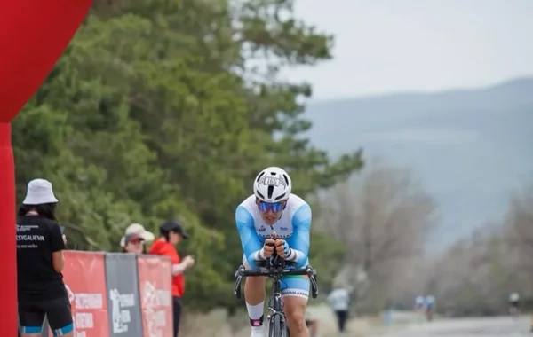 Azərbaycan velosipedçisi Qazaxıstanda bürünc medal qazandı - FOTO