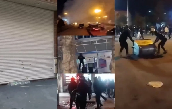 İranın Fəsa şəhərində silahlı qarşıdurma: Etirazçılar meriya binasını ələ keçiriblər