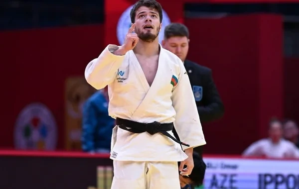 "Böyük Dəbilqə": Azərbaycanın daha bir cüdoçusu qızıl medal qazanıb