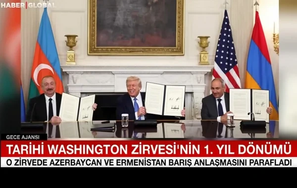 "Haber Global": Cənubi Qafqaza sülh gətirən tarixi hadisənin bir ili tamam oldu - VİDEO