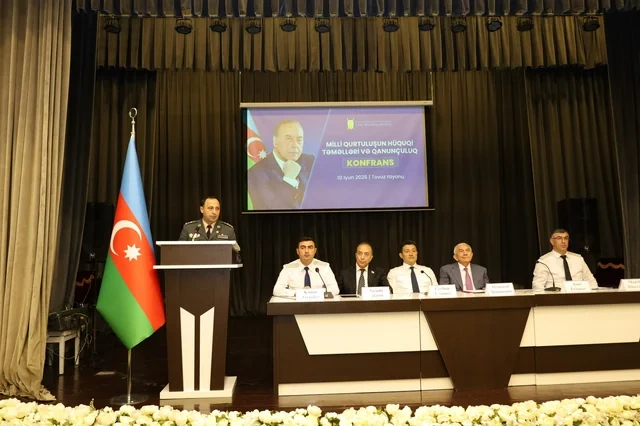 Baş Prokurorluğun təşkilatçılığı ilə Tovuzda konfrans keçirilib - FOTO