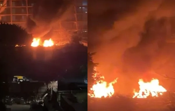 İsrail Livan paytaxtına zərbə endirib - VİDEO