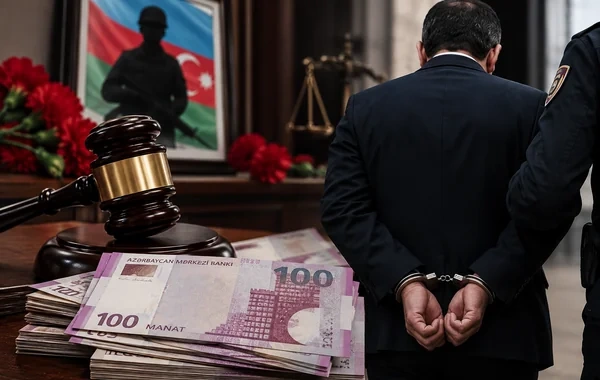 Şəhid ailələrinin pulunu mənimsəyən məmura ağır cəza verildi