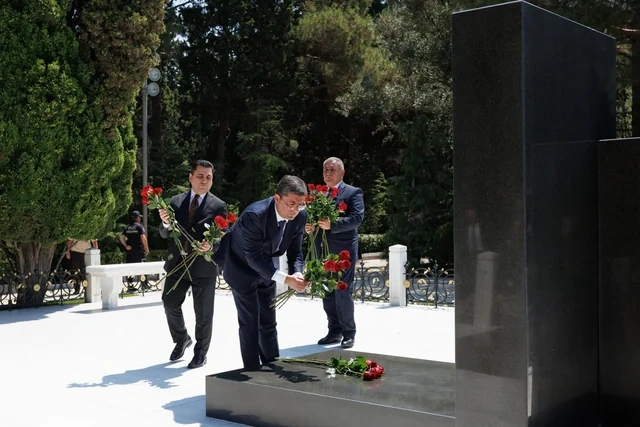 MEDİA, Audiovizual Şura və Mətbuat Şurasının nümayəndələri Fəxri xiyabanı ziyarət ediblər - FOTO