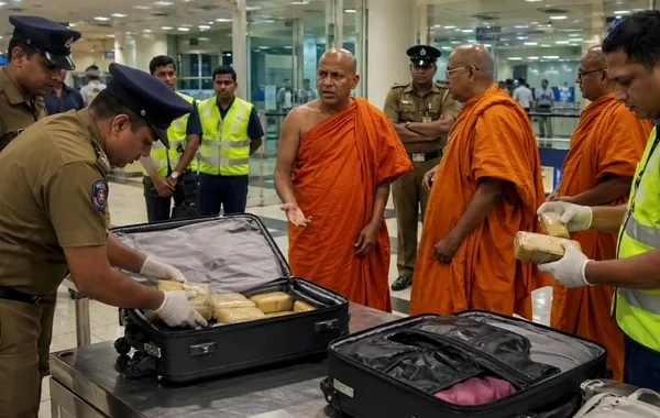 Şri-Lankada 110 kiloqramdan çox narkotik daşıyan buddist rahiblər ələ keçdilər