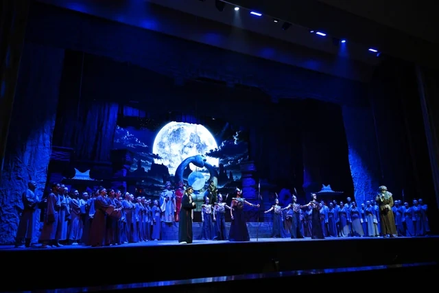 Bakıda "Turandot" tamaşasının premyerası baş tutub - Foto
