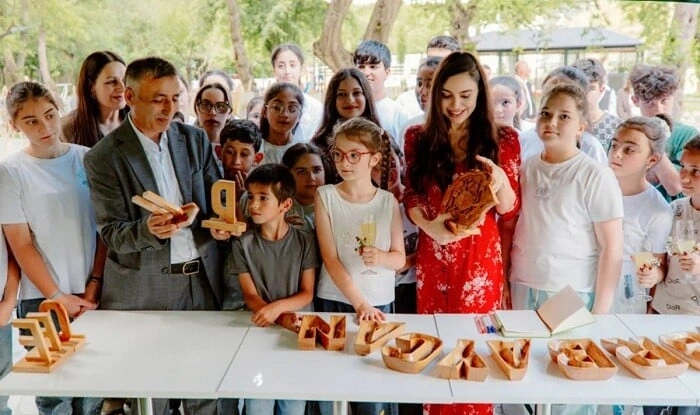 Leyla Əliyeva Qəbələdə - Foto
