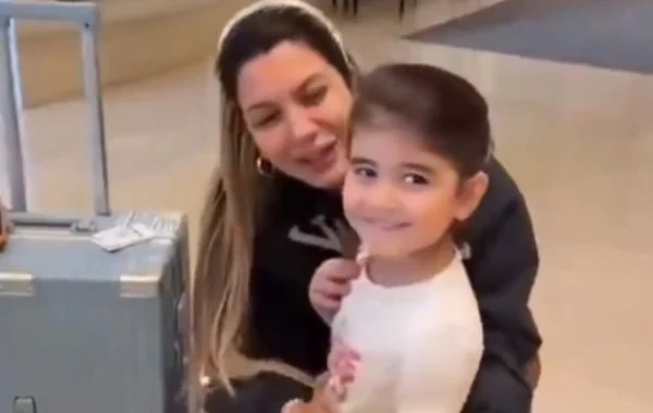 Türkiyəli jurnalist Fulya Öztürk onun adını daşıyan azərbaycanlı uşaqla görüşüb - Video