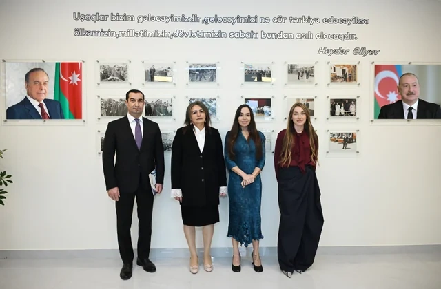 Şamaxı şəhərində Xınıslı körpələr evi-uşaq bağçasının açılışı olub - Foto