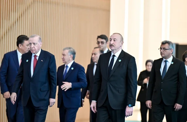 İlham Əliyev Türk Sivilizasiyası Mərkəzinin təməlqoyma mərasimində iştirak edib - FOTO