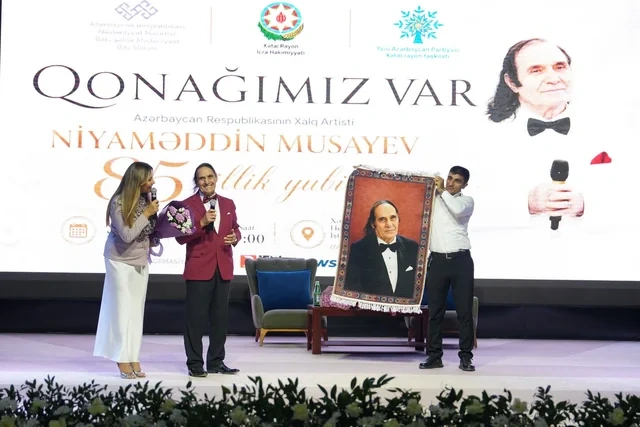 Xətai rayonunda Xalq artisti Niyaməddin Musayevin 85 illik yubileyinə həsr olunmuş görüş keçirilib - FOTO - VİDEO